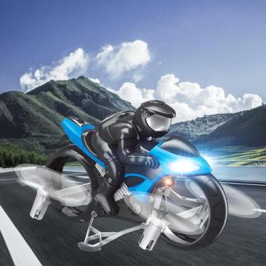 Imagem de Novo tipo de controle remoto avião voando motocicleta terra-ar brinque