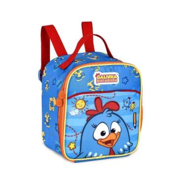 Imagem de Lancheira Térmica Galinha Pintadinha 9 Escolar Infantil 3+