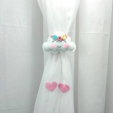 Imagem de Quarto de Bebe Chuva de Amor Decoração Prendedor de Cortina - Pequenin