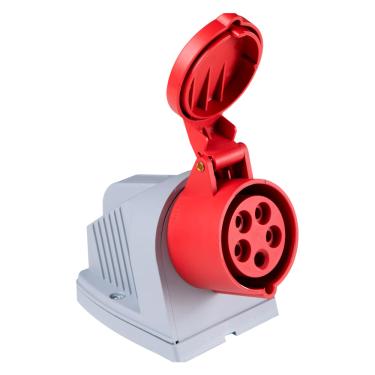 Imagem de Tomada de Sobrepor Industrial 3P+N+T 32 A 380-415 Vca 6 H Tramontina