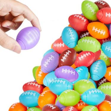 Imagem de Football Fidget Spinners WELLVO, pacote com 24 lembrancinhas de festa 