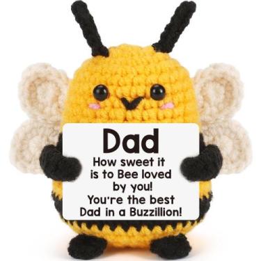 Imagem de Abelha de crochê LEJIAJINW, Dia dos Pais, Presentes para o papai