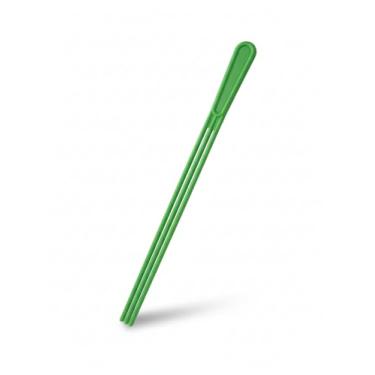 Imagem de Zaidan’s Baqueta Tripla para Tamborim 3 Hastes – Nylon resistente, 37 cm, 25 g – Para samba, ensaios e shows Percussão – Cores: vermelho, azul, preto, verde (Verde)