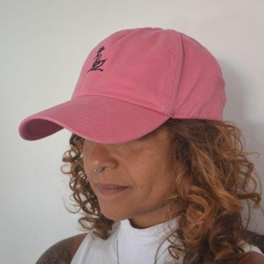 Imagem de Boné Dad Hat Seis Gomos Bordado - Rosa-Unissex