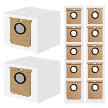 Imagem de Pacote de 12 sacos de pó VIEWALL compatíveis com Eufy L60 L50 SES