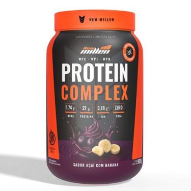 Imagem de Protein Complex Pote 900g Sabor Açai Com Banana New Millen