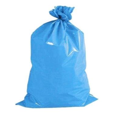 Imagem de Saco De Lixo Azul 60l Pacote Com 100 - Higipack