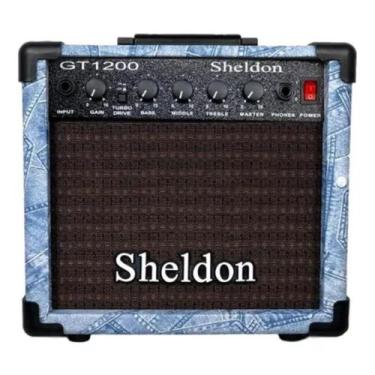 Imagem de Amplificador Sheldon Para Guitarra GT1200 15W Jeans