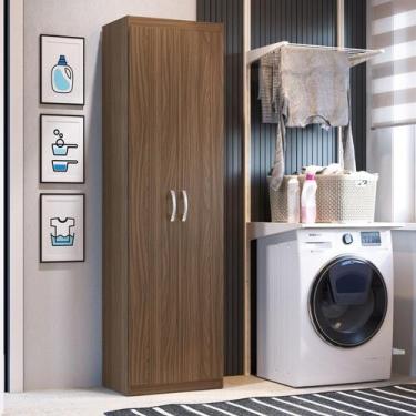 Imagem de Armário 2 Portas de Bater 5 Prateleiras Multiuso - Edez