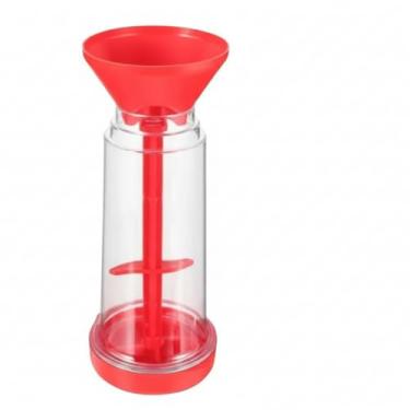 Imagem de Peneira Giratória Manual com Misturador, Plástico Resistente, 23 cm x 11 cm, 500g Capacidade, para Tapioca e Farinhas, Cores Sortidas