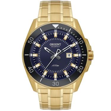 Imagem de Relógio Orient Masculino Solartech Dourado Mgss1290 D1kx