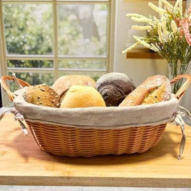 Imagem de Cesto para Pão Oval Lily Porta Pão 30cm Polipropileno