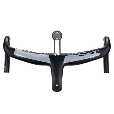 Imagem de Cestbon Combo de suporte frontal para guidão de bicicleta para Garmin Edge Wahoo Elemnt Bryton Rider Stages Dash Hammerhead Camping com Vision Metron 5D ACR Guiador integrado