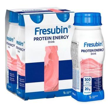 Imagem de Fresubin Protein Energy Drink Frutas Vermelhas 200ml - Kit Com 4 Unida