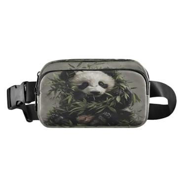 Imagem de CEBUGI Mini pochetes de caminhada para homens e mulheres, pochetes modernas e resistentes à água com cinto ajustável para treino, viagem, corrida