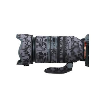 Imagem de COMEOXO Capa de lente para Tamron 50-400 mm F/4.5-6.3 DI III (A067) Capa de proteção de lente de câmera camuflagem (cor #camuflagem digital - à prova d'água) capa de chuva