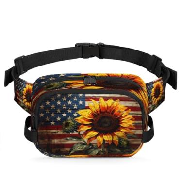 Imagem de Pochete retrô animal pássaro flor para mulheres e homens com alça ajustável bolsa de cinto bolsa transversal bolsa de peito bolsas de bumbum bolsa tiracolo, Cor 31