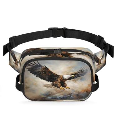 Imagem de Pochete retrô animal pássaro flor para mulheres e homens com alça ajustável bolsa de cinto bolsa transversal bolsa de peito bolsas de bumbum bolsa tiracolo, Cor 20