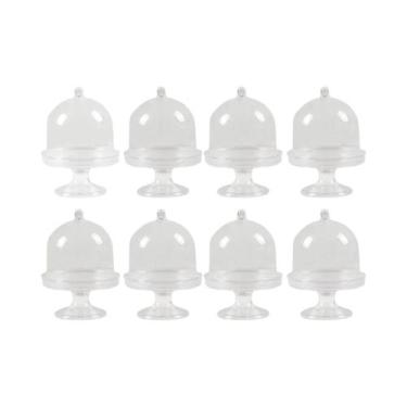 Imagem de Conjunto De Caixas Para Embalagem De Bolos Pequenos E Muffins Com Tamp