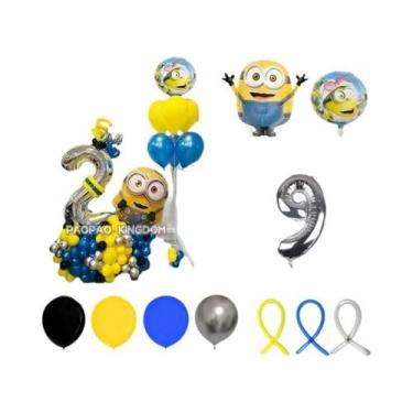 Imagem de Decoração De Festa De Aniversário Infantil Conjunto De Balões De Látex