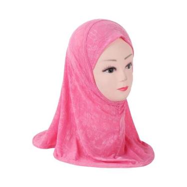 Imagem de Hijab Amira Em Cores Vibrantes Para Meninas Pequenas De 2 a 5 Anos, Le