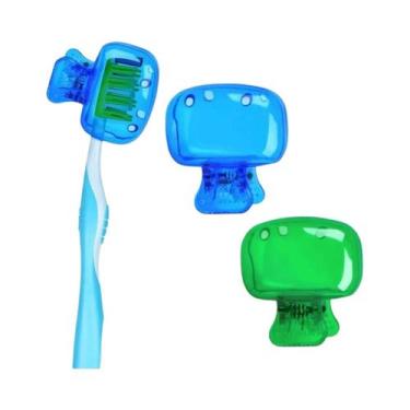 Imagem de Estojo Portátil Para Escova De Dentes, 2/4 Peças Com Tampa Protetora P