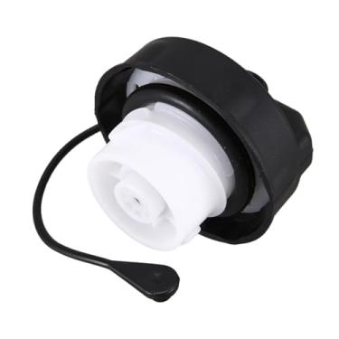 Imagem de Conjunto de 2 acessórios para carro: 1 conjunto de base para antena de rádio e 1 tampa de abastecimento de combustível com trava.