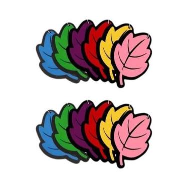 Imagem de Desodorizador De Carro Com Aroma De Baunilha Em Forma De Folha, Perfum