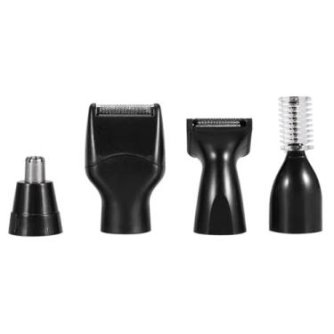 Imagem de Generic Homens Recarregável 4 Em 1 Nariz Orelha Templo Aparador de Pêlos Kit de Barbear Elétrico para Aliciamento, Carregador USB, Conjunto de Máquina de Cortar Cabelo Com Ruído para Homens