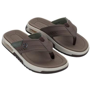 Imagem de Chinelo Masculino Cartago Cairo Confortavel Original Lançamento, Marro