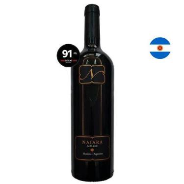 Imagem de Vinho Tinto Argentino Naiara Malbec