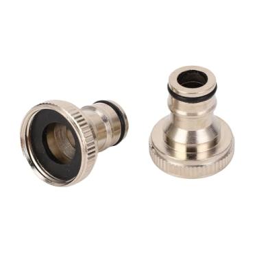 Imagem de FTVOGUE 10 Pçs Kit Adaptador de Torneira da Máquina de Lavar Louça Latão Galvanizado Portátil Snap Adaptador para Pia da Cozinha Conexão Torneira para Lavadora