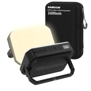 Imagem de Linterna de Camping Recargable SAMUUN 24000mAh 1800LM IPX5