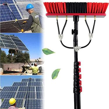 Imagem de Escova de limpeza de janela, ferramenta de limpeza de painel fotovoltaico, escova de pulverização de água multiuso (7,2 m)