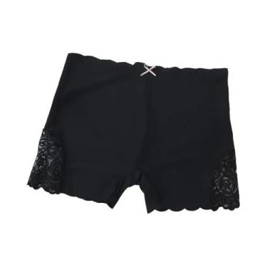 Imagem de Shorts De Segurança Femininos Sexy Com Renda, Sem Costura, Respirável,