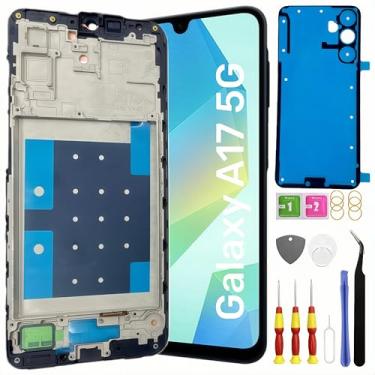 Imagem de Tela de substituição TFT Galaxy A17 5G para Samsung Galaxy A17 5G Tela LCD Pantalla Touch digitalizador A17 4G com kit de ferramentas de moldura SM-A176B/DS SEM impressão digital