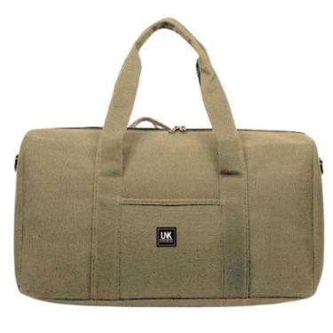 Imagem de Sacola De Viagem Em Lona Bolsa Masculina Grande Espaçosa-Masculino