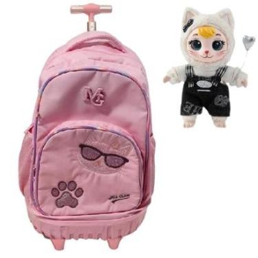 Imagem de MOCHILA MIA GLAM RODINHA REF M26038 COM CHAVEIRO AURORA-Feminino