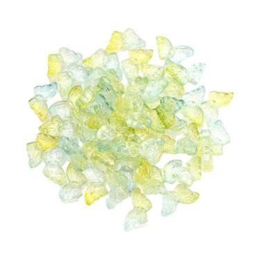 Imagem de Pingentes De Borboleta De Cristal Multicoloridos 8x15mm 50 Peças, Cont