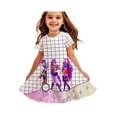 Imagem de Vestido Casual De Praia Para Meninas, Estilo Kpop, Caçadoras De Demôni