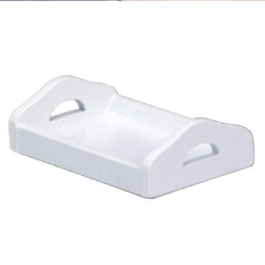 Imagem de Bandeja de móveis para casa de bonecas em miniatura em madeira compens