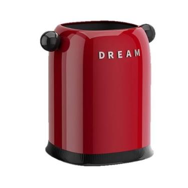 Imagem de Lixeira Lixeira de mesa compacta de mesa vermelha retrô - taiyuanketan