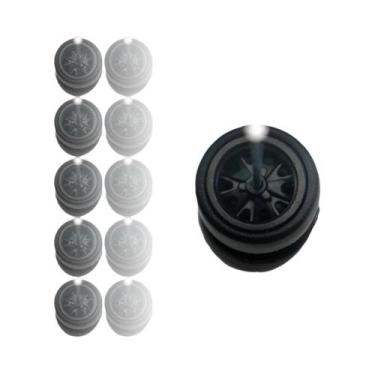 Imagem de Rodas De Modelo De Brinquedo Em Escala 1/64 Com Pneus De Borracha Liso