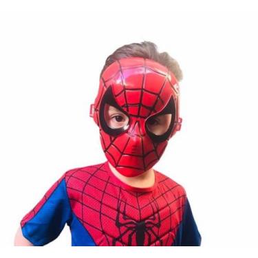 Imagem de Fantasia Do Homem Aranha Com Máscara Sem Enchimento - RR STORE, Máscar