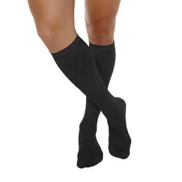 Imagem de Meia Masculina Kendall Média Compressão 1802, Preto, M