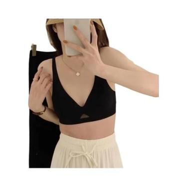 Imagem de Sutiã Sem Fio, Sem Costura, Push-up, Sexy, Sedoso, Roupa Íntima, Roupa