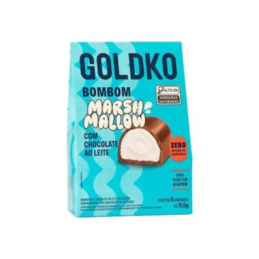 Imagem de Bombons Marshmallow zero adição de açúcares - 5 unidades - Goldko