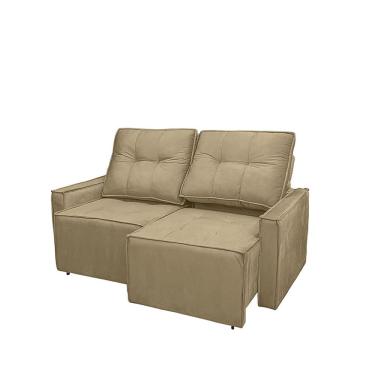 Imagem de Sofá Mônaco 2 Lugares 160 cm Retrátil E Reclinável - Meu Estofado