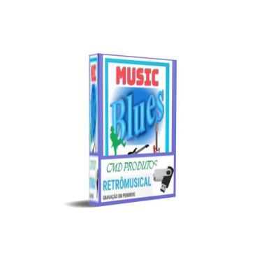 Imagem de Pen drive 8gb com Músicas = O Melhor do Blues - Nac. e Internac. (mp3)