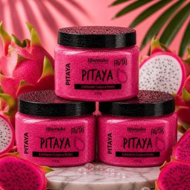 Imagem de Kit 3 Esfoliante Rosto e Corpo 300g Diversas Fragrancias Pele Macia e 